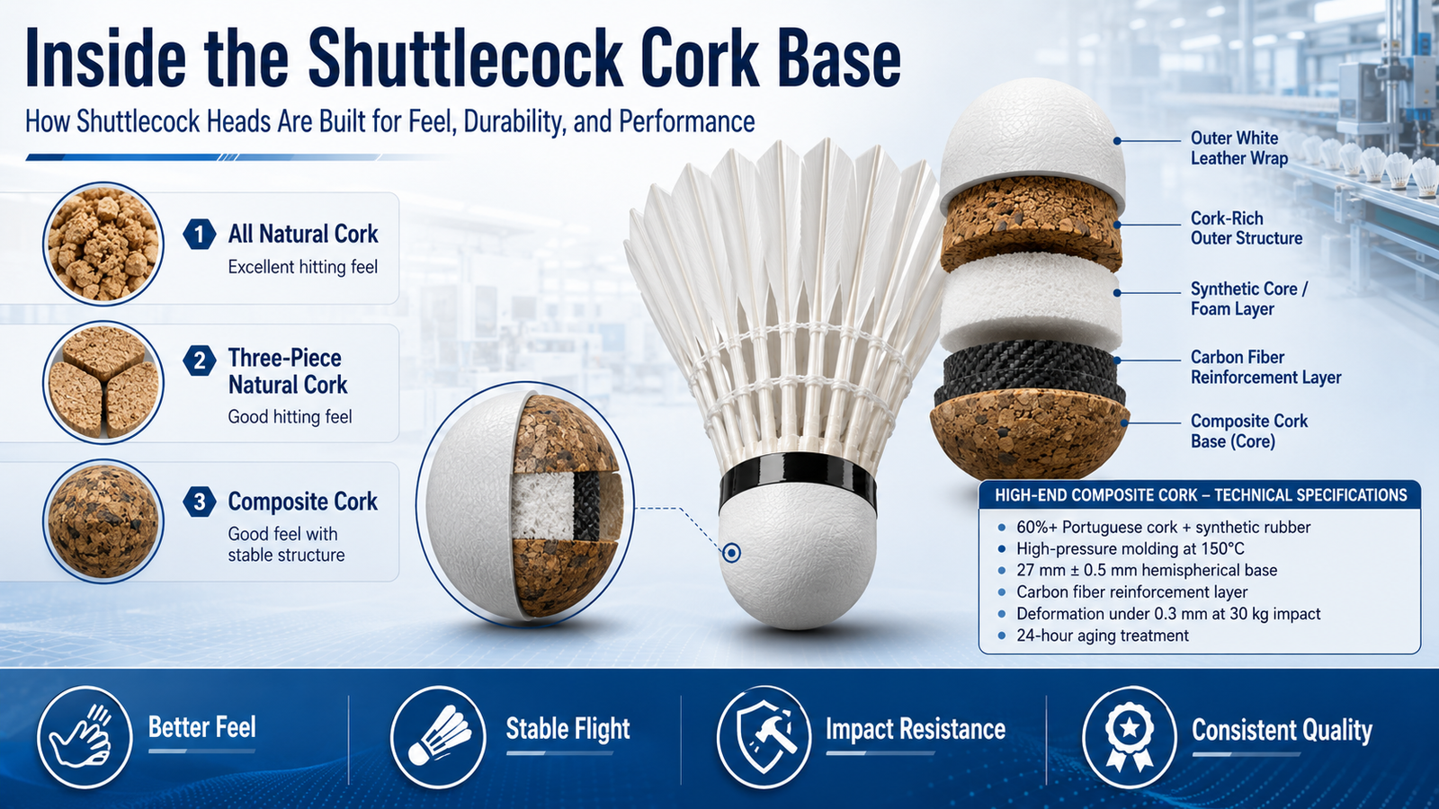 cork base